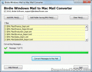 Convert Windows Email Mac screenshot